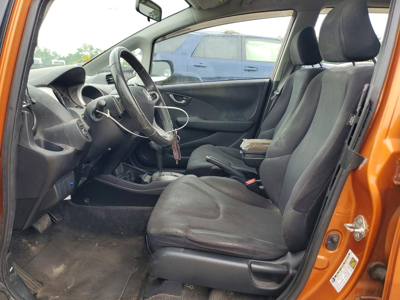 2010 Honda Fit Sport Orange vin: JHMGE8H43AS021497