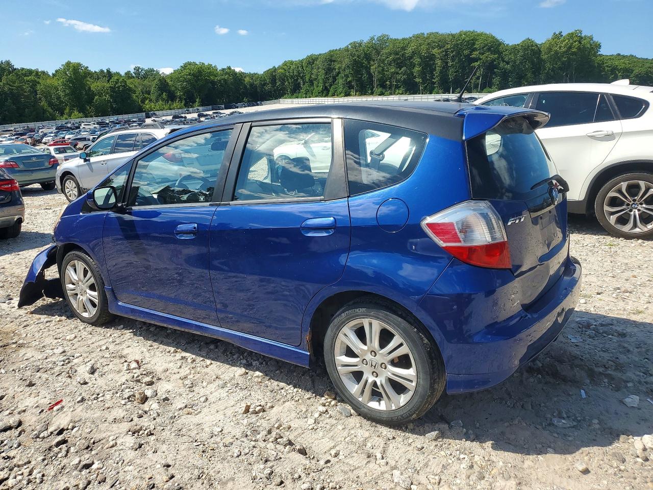 2010 Honda Fit Sport Blue vin: JHMGE8H43AS025646