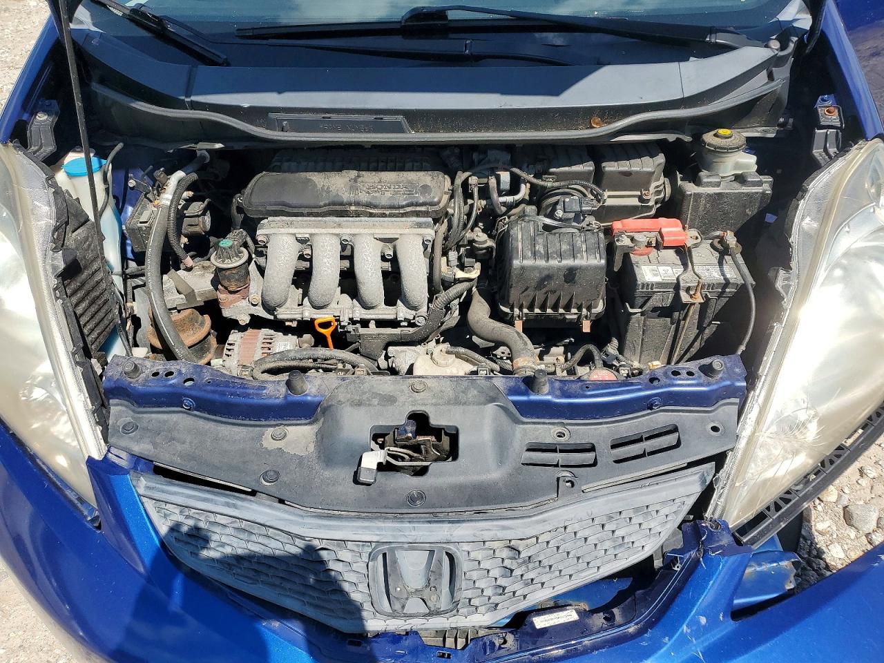2010 Honda Fit Sport Blue vin: JHMGE8H43AS025646