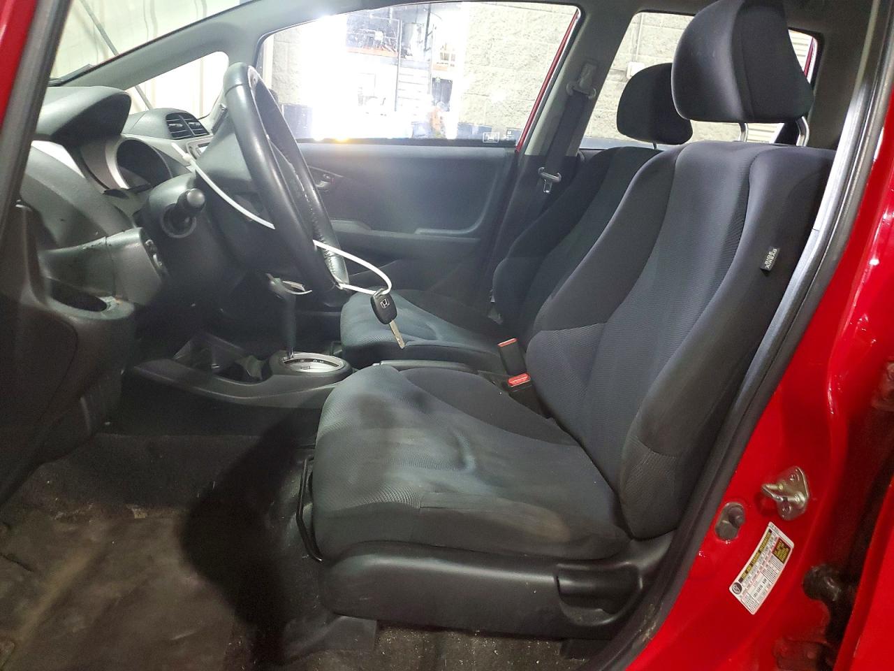 2010 Honda Fit Sport Red vin: JHMGE8H44AC011622