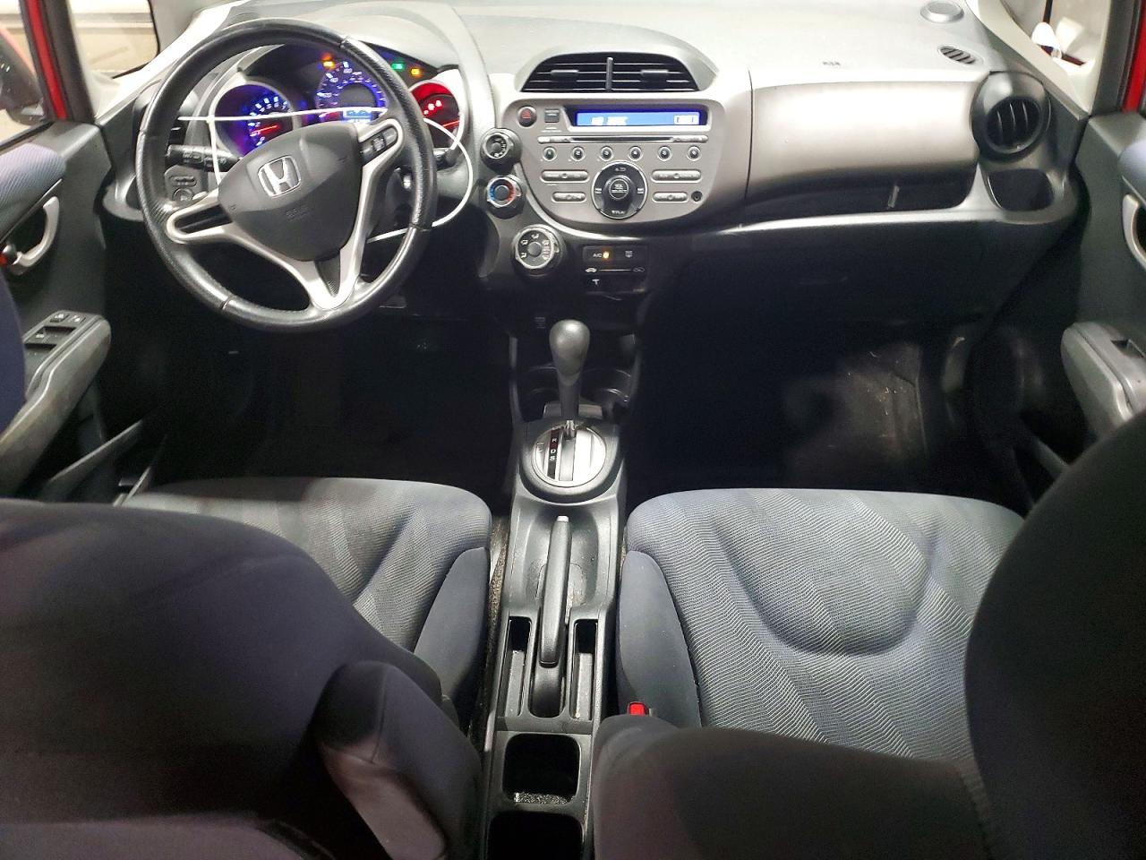 2010 Honda Fit Sport Red vin: JHMGE8H44AC011622