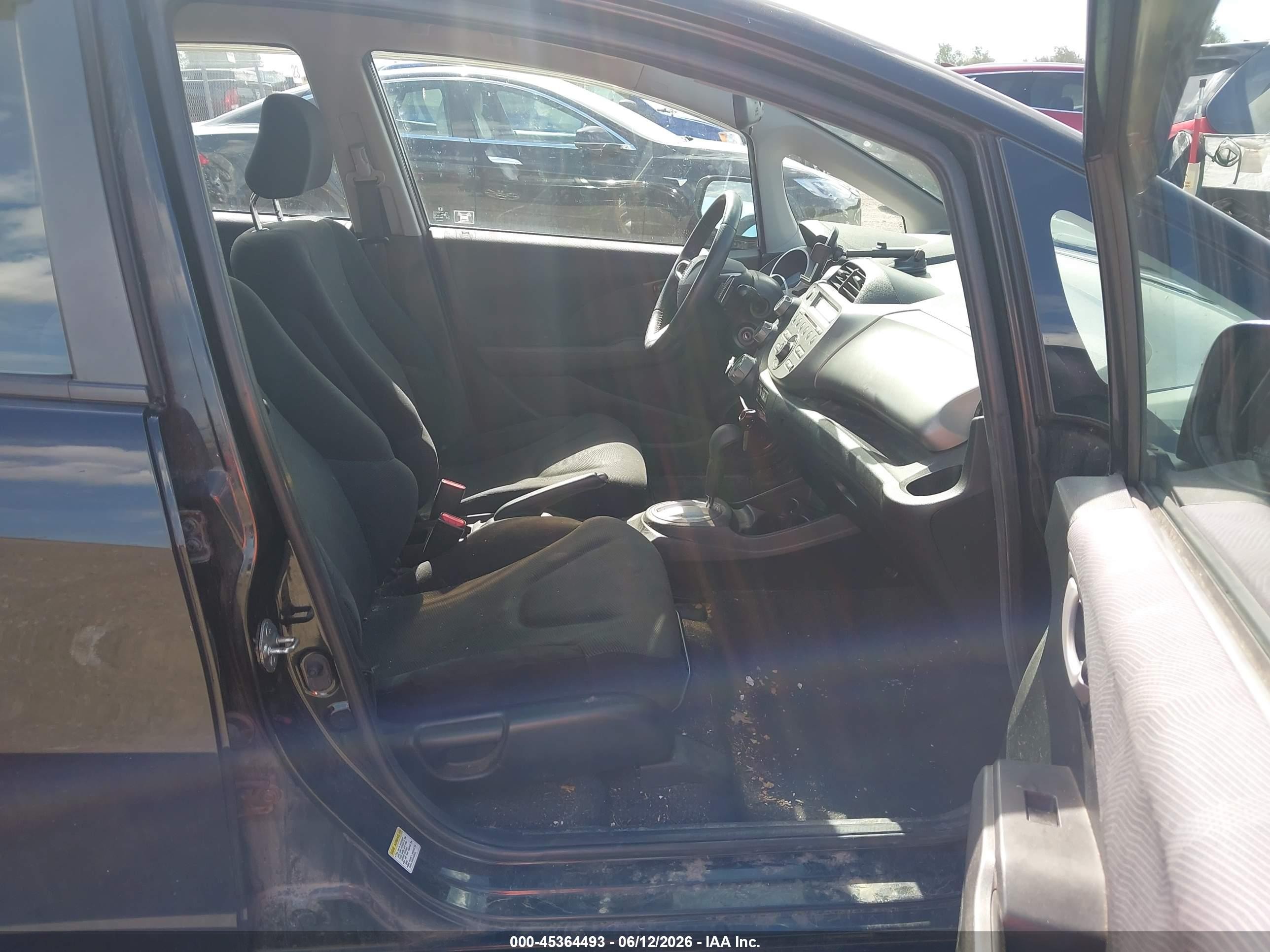2010 Honda Fit Sport Black vin: JHMGE8H44AC022670