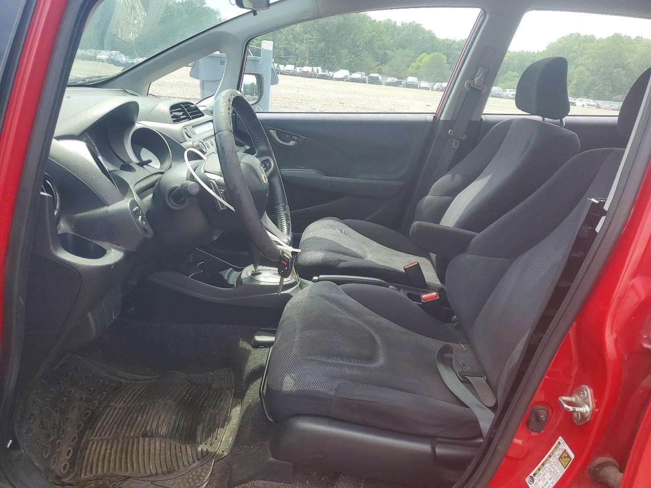 2010 Honda Fit Sport Red vin: JHMGE8H44AC026556