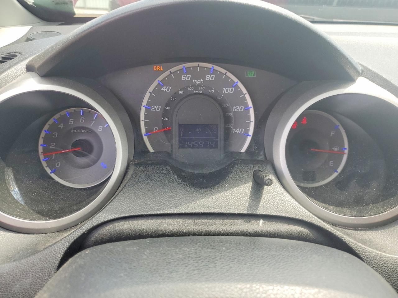 2010 Honda Fit Sport Red vin: JHMGE8H44AC026556