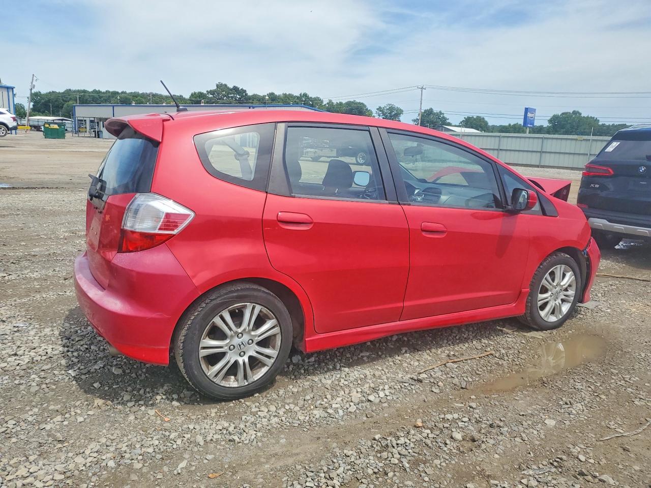 2010 Honda Fit Sport Red vin: JHMGE8H44AC026556