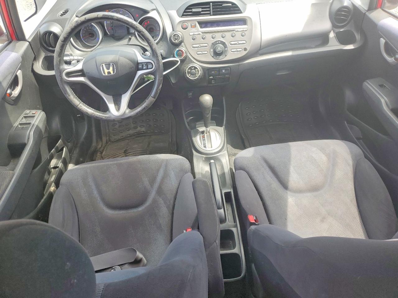 2010 Honda Fit Sport Red vin: JHMGE8H44AC026556
