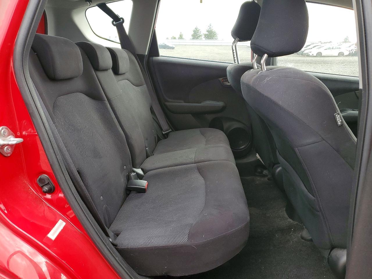 2010 Honda Fit Sport Red vin: JHMGE8H44AC029134