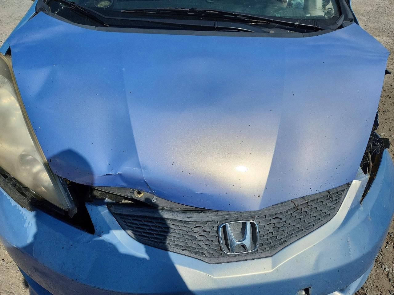 2010 Honda Fit Sport Blue vin: JHMGE8H44AC032938