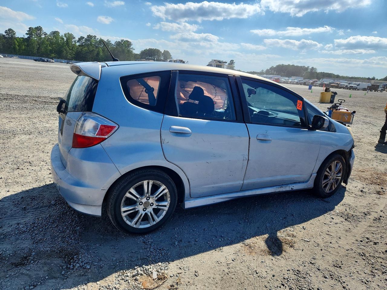 2010 Honda Fit Sport Blue vin: JHMGE8H44AC032938