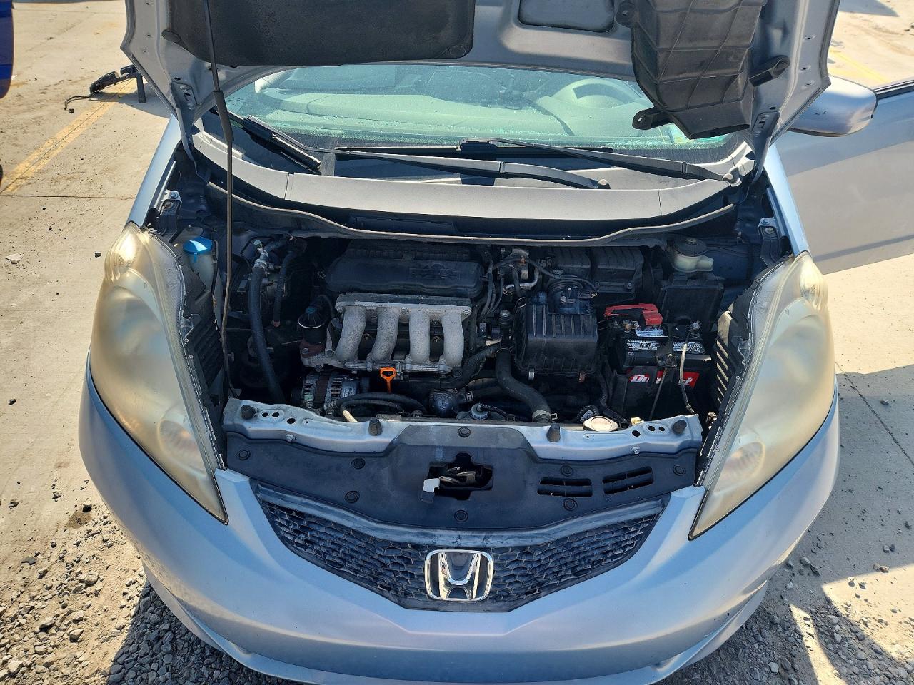 2010 Honda Fit Sport Blue vin: JHMGE8H45AC006820