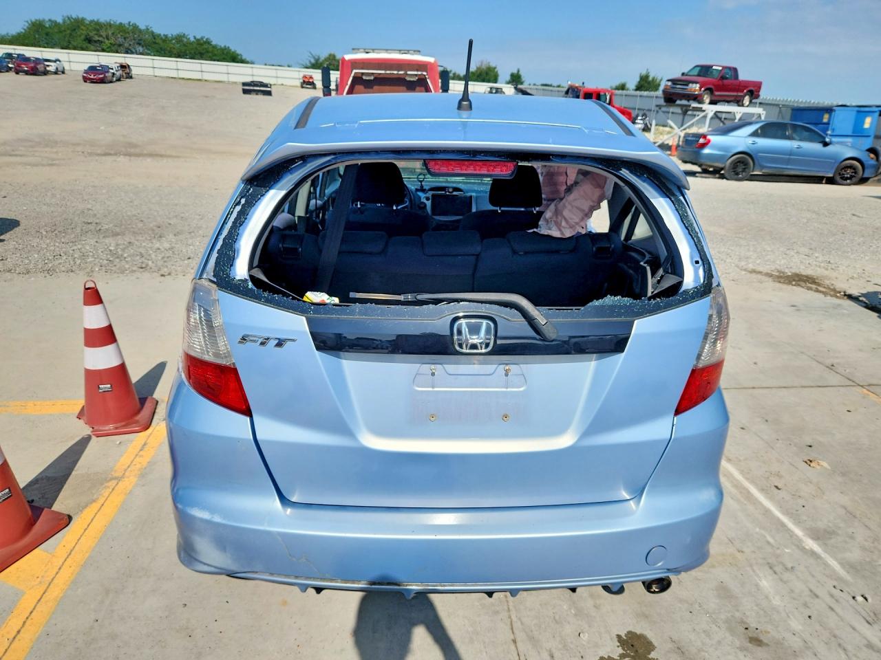 2010 Honda Fit Sport Blue vin: JHMGE8H45AC006820