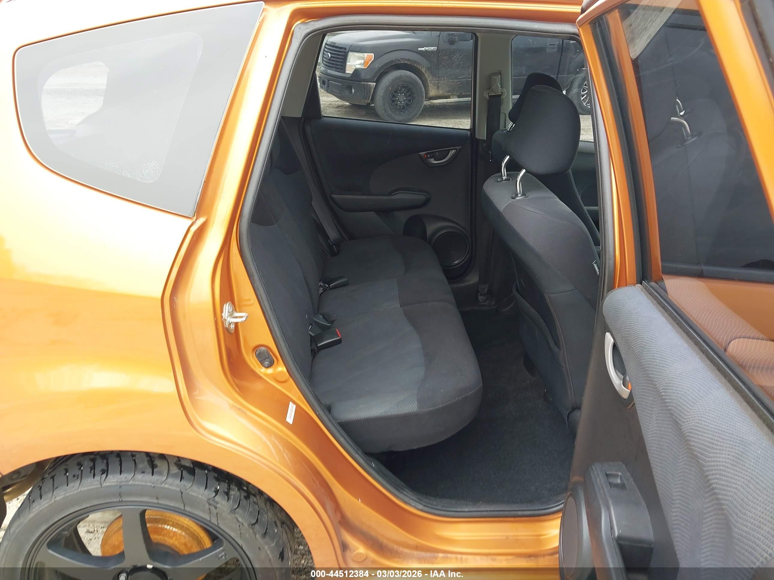 2010 Honda Fit Sport Orange vin: JHMGE8H45AC007644