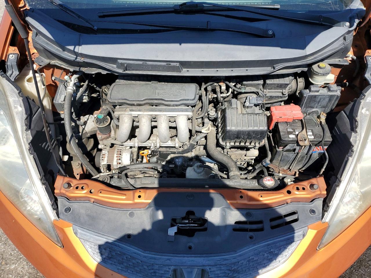 2010 Honda Fit Sport Orange vin: JHMGE8H45AC009460