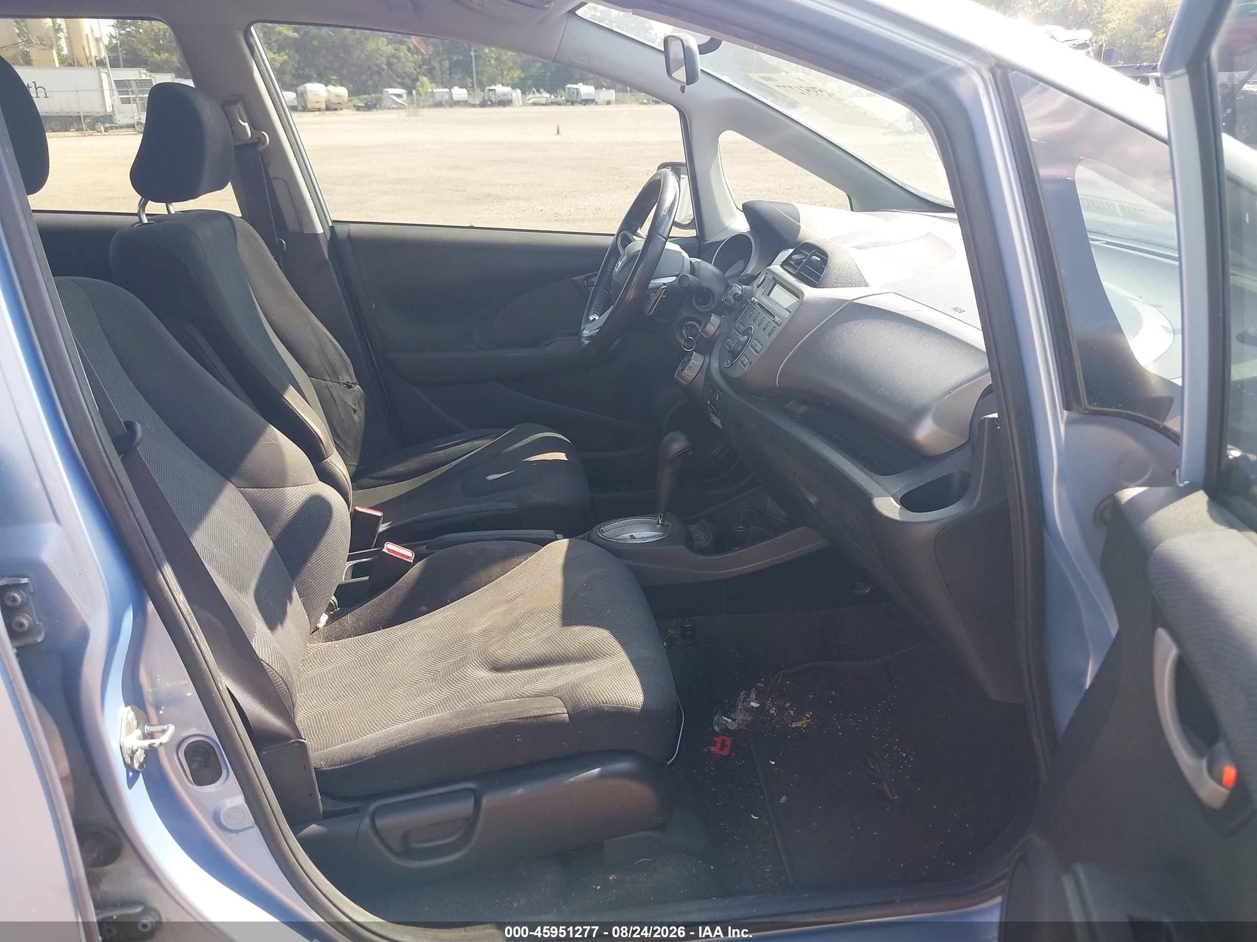 2010 Honda Fit Sport Blue vin: JHMGE8H45AC025626