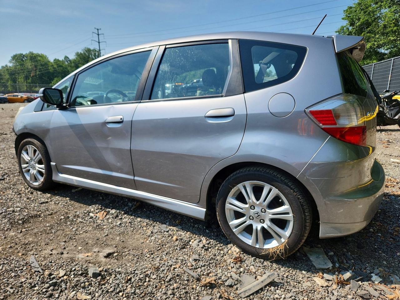 2010 Honda Fit Sport Серебряный vin: JHMGE8H45AC035881