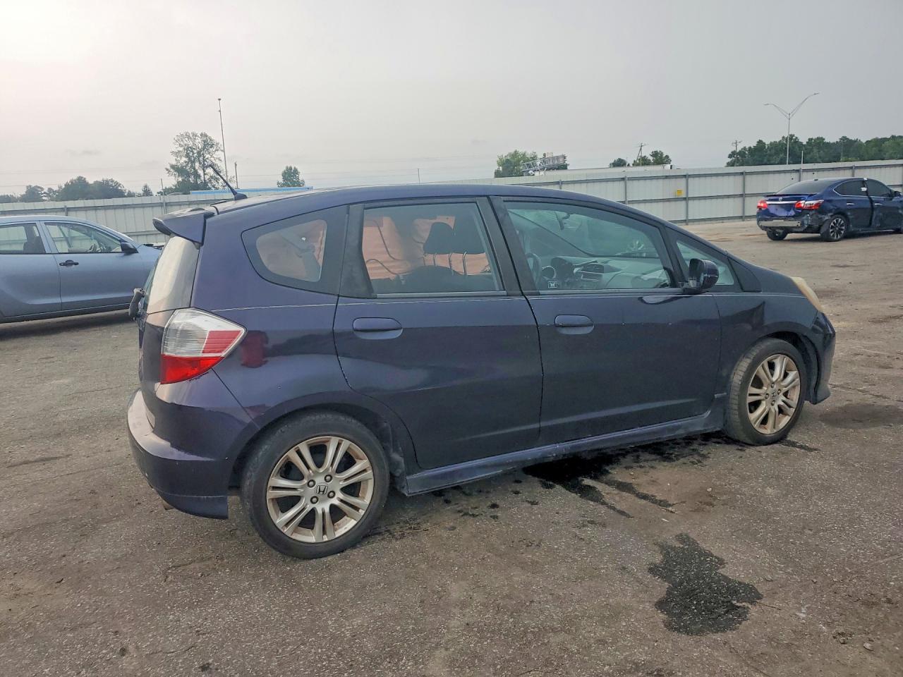 2010 Honda Fit Sport Blue vin: JHMGE8H46AC008480