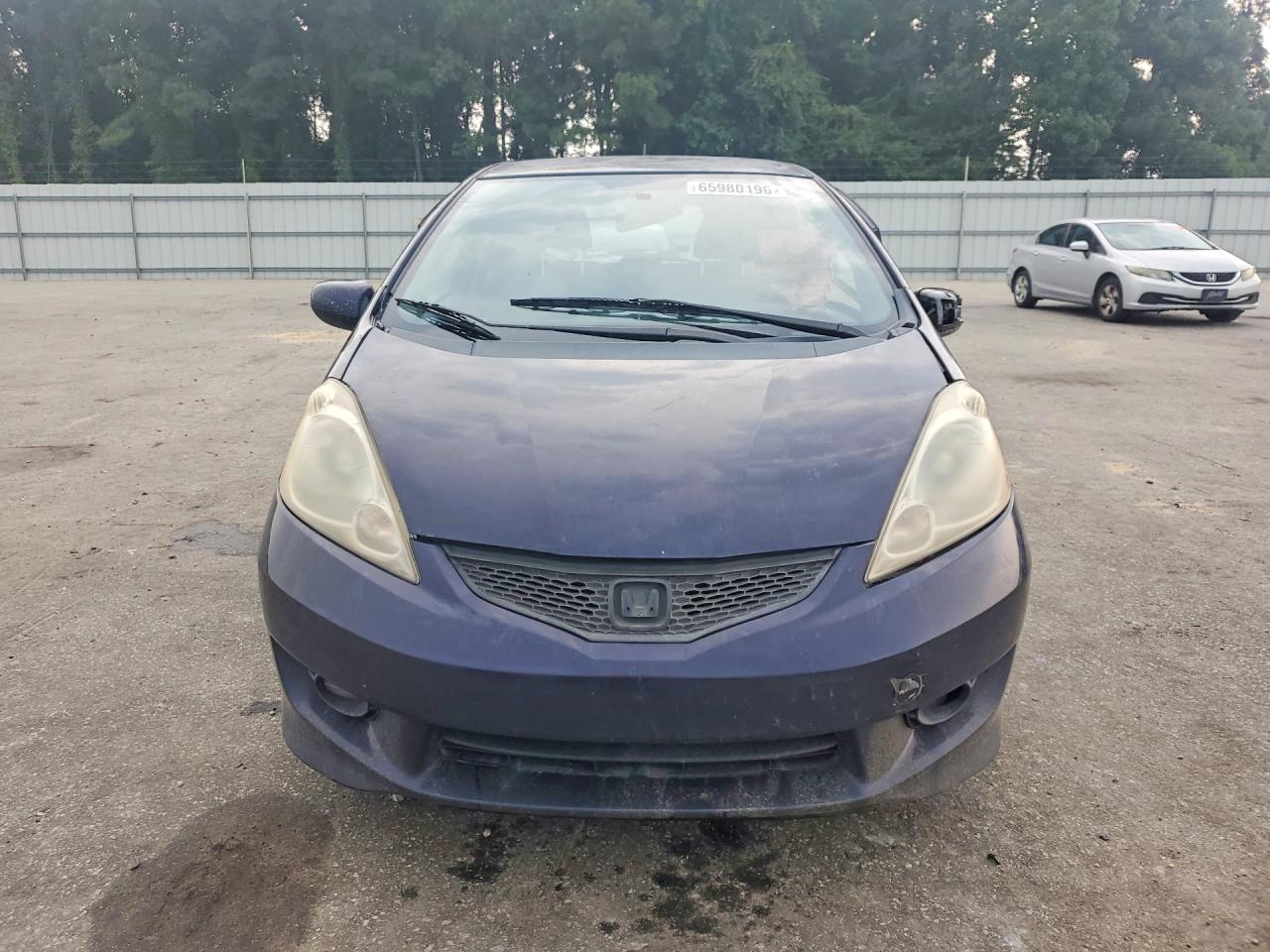 2010 Honda Fit Sport Blue vin: JHMGE8H46AC008480