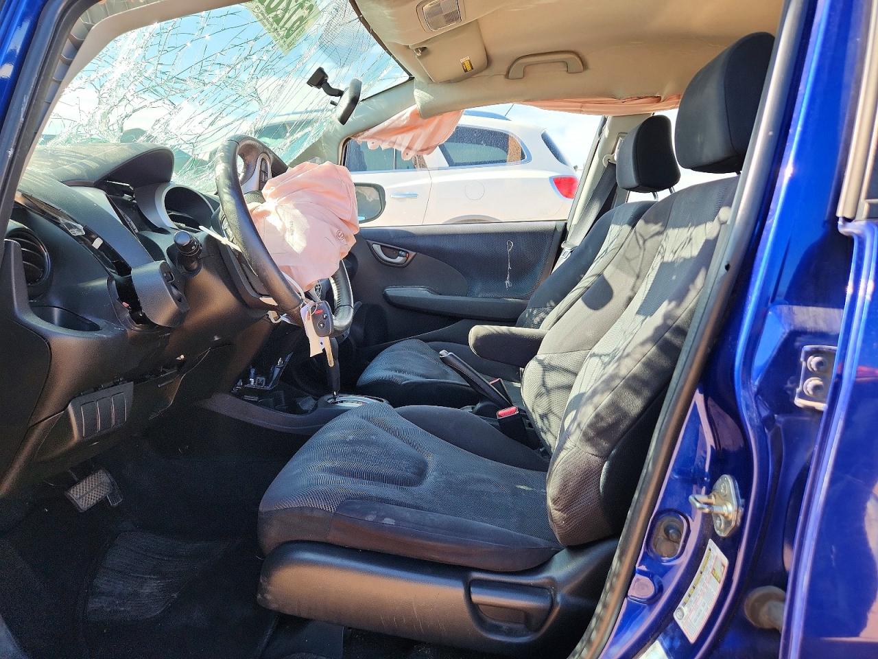 2010 Honda Fit Sport Blue vin: JHMGE8H46AC013694