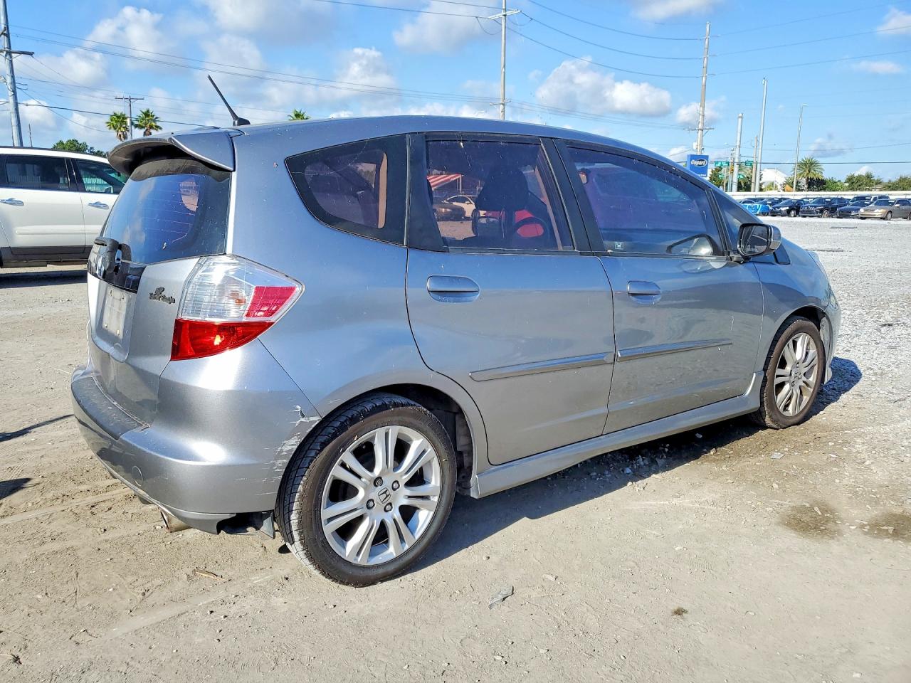 2010 Honda Fit Sport Silver vin: JHMGE8H46AC022573