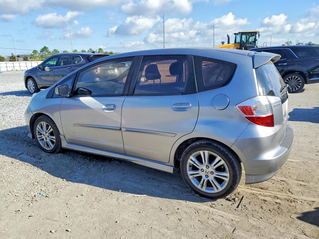 2010 Honda Fit Sport Silver vin: JHMGE8H46AC022573