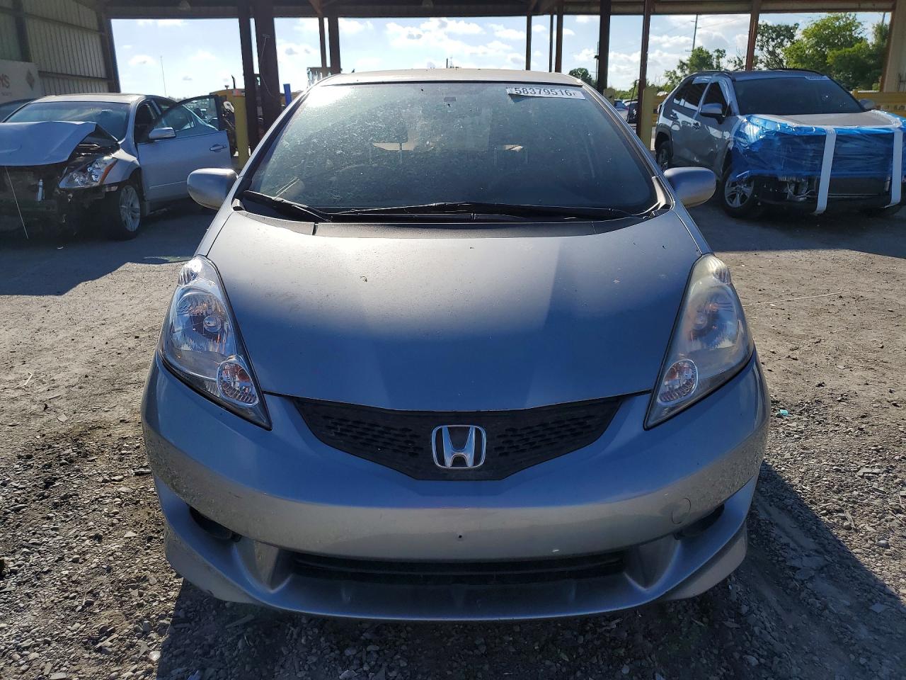 2010 Honda Fit Sport Silver vin: JHMGE8H46AC022573