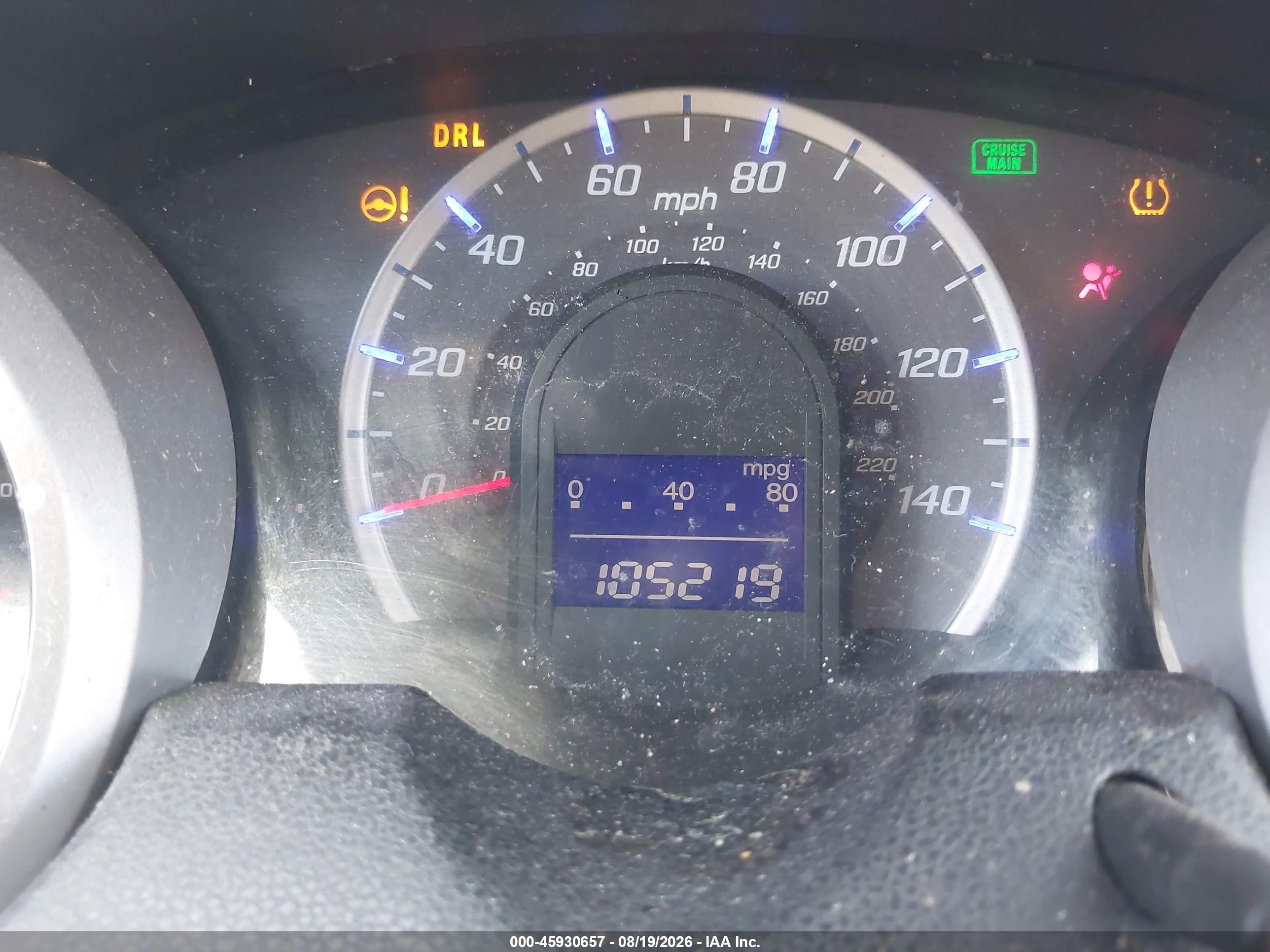 2010 Honda Fit Sport Gray vin: JHMGE8H46AC025988