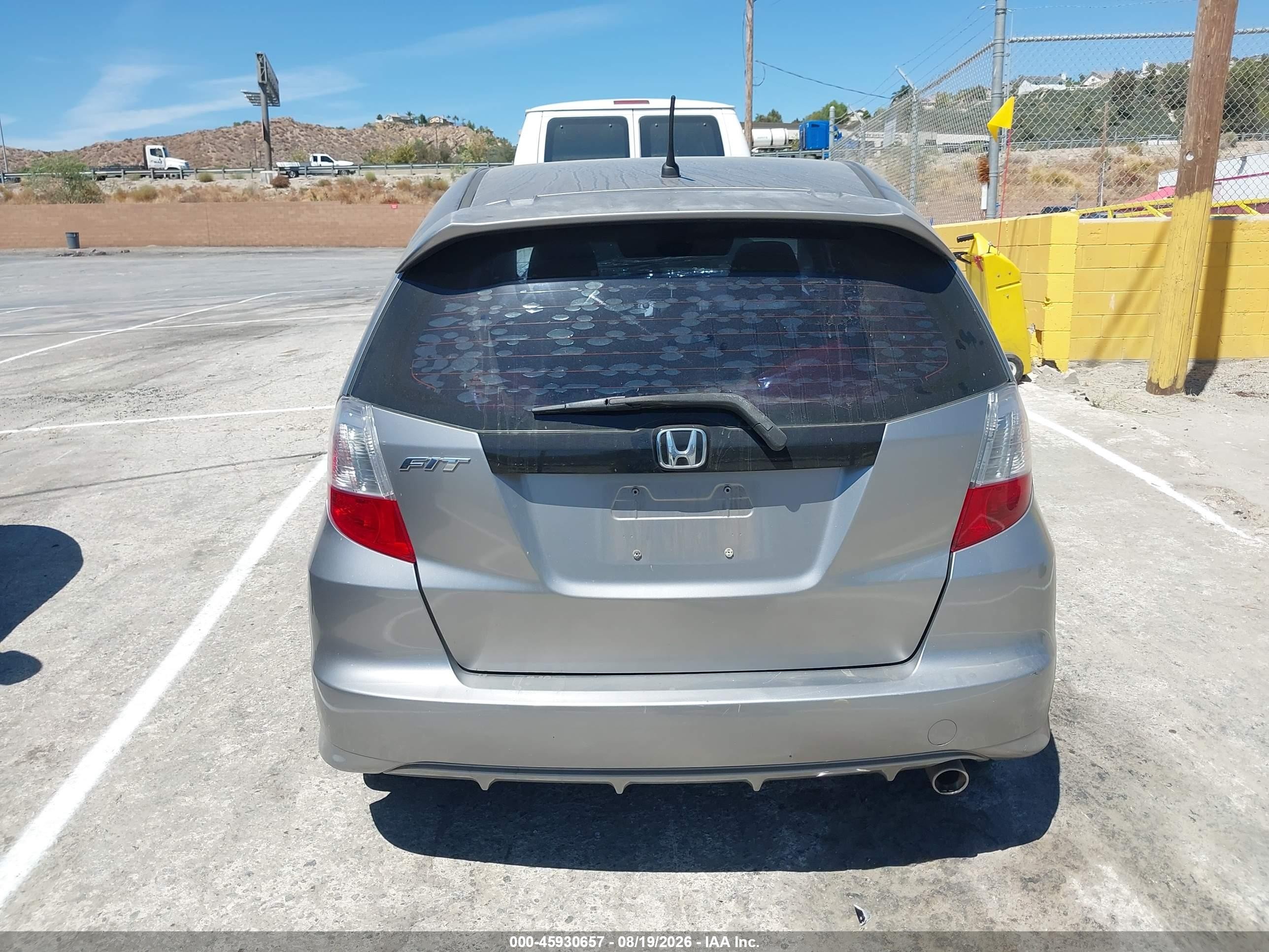 2010 Honda Fit Sport Gray vin: JHMGE8H46AC025988