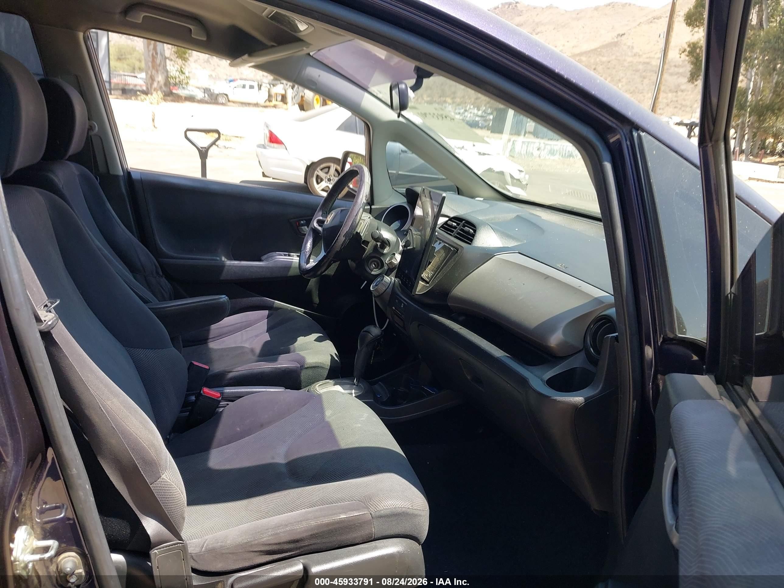 2010 Honda Fit Sport Purple vin: JHMGE8H46AC031547