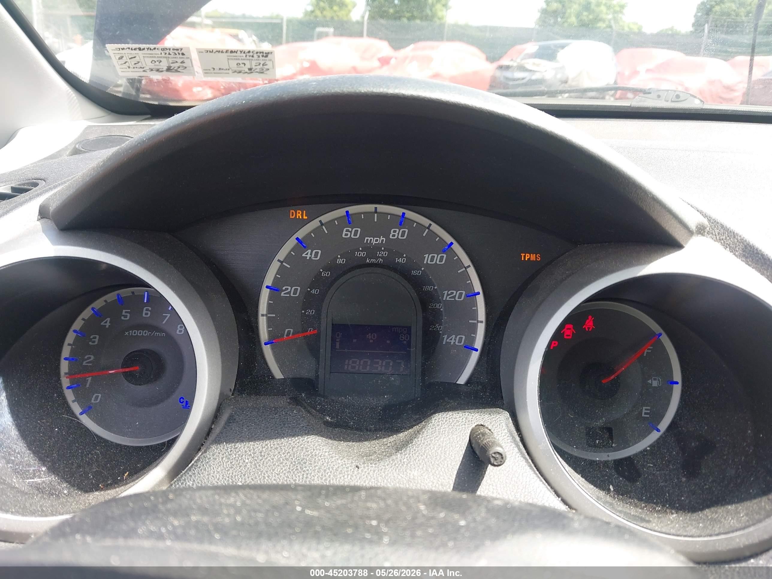 2010 Honda Fit Sport Черный vin: JHMGE8H46AC039051