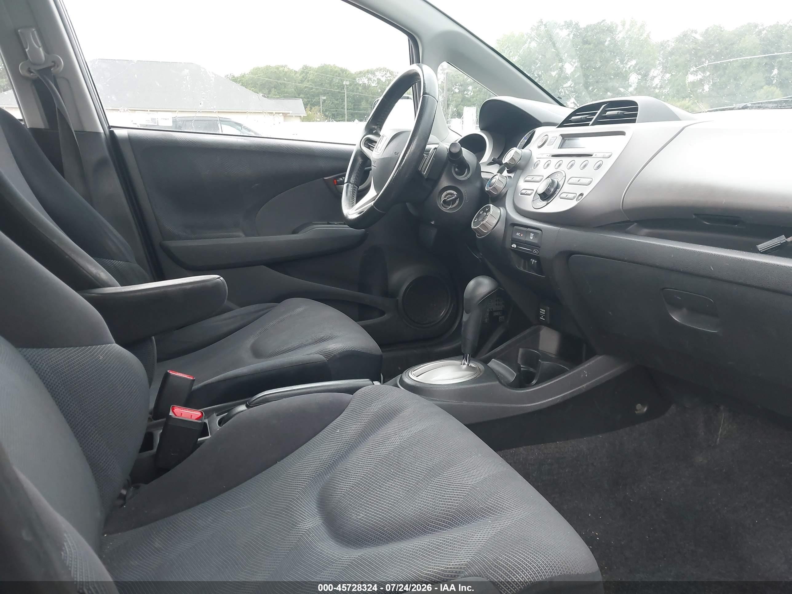 2010 Honda Fit Sport Черный vin: JHMGE8H46AC039695