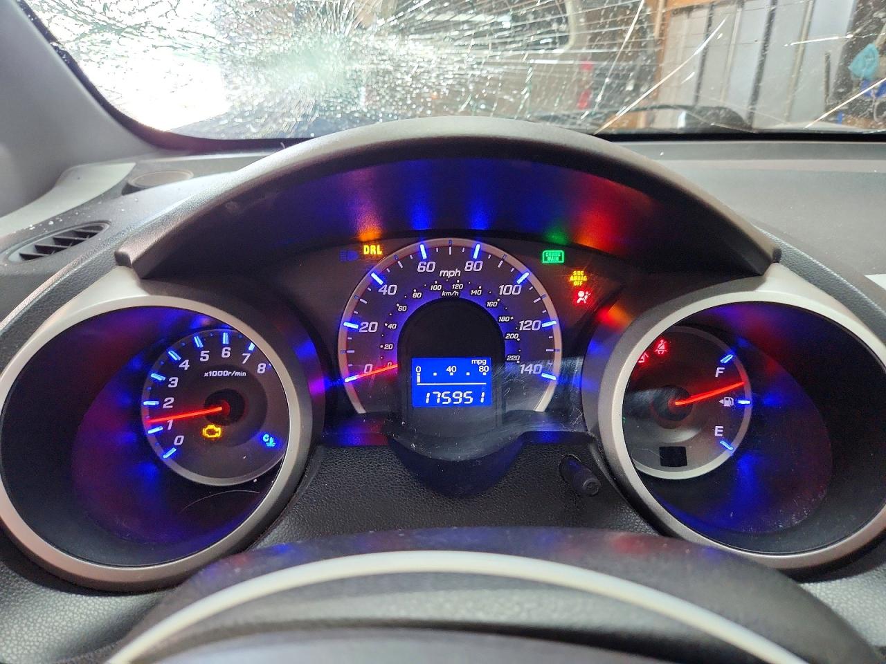 2010 Honda Fit Sport Серебряный vin: JHMGE8H46AS004032