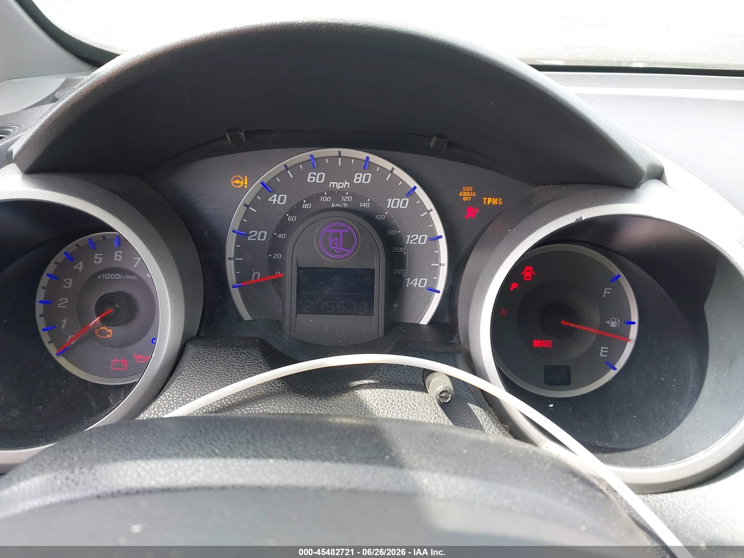 2010 Honda Fit Sport Purple vin: JHMGE8H46AS008226