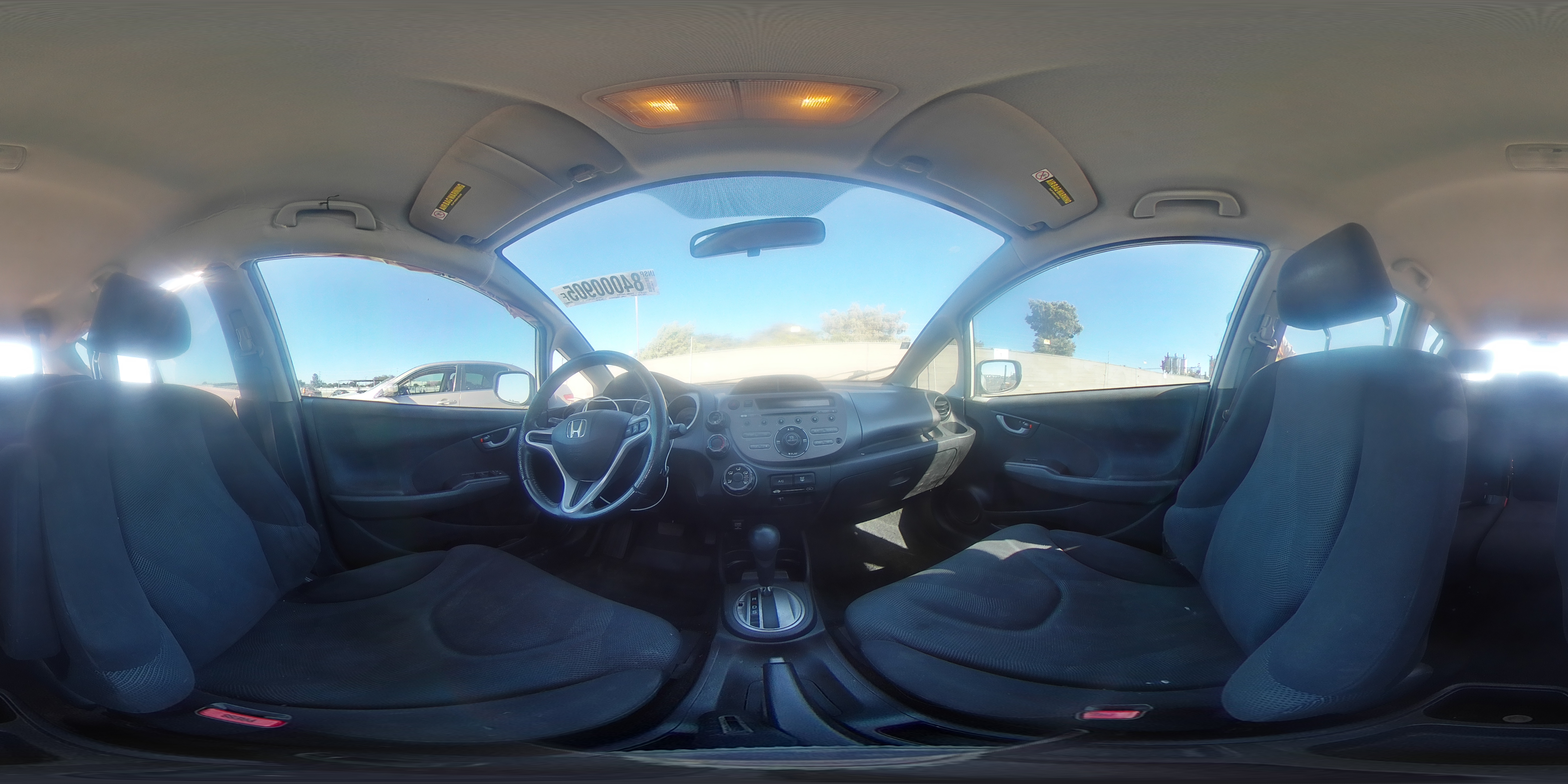 2010 Honda Fit Sport White vin: JHMGE8H46AS021266