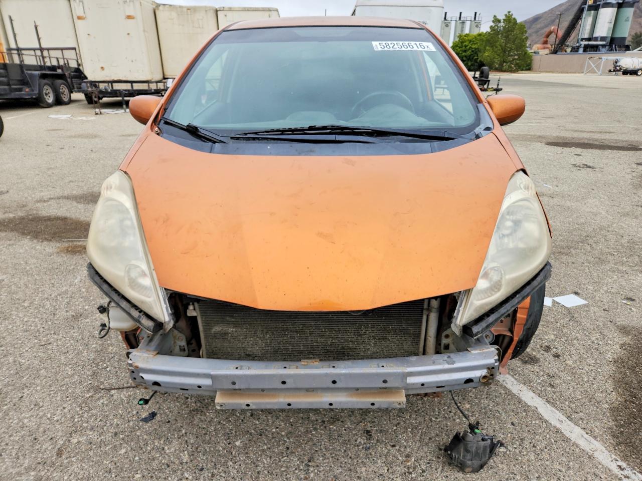 2010 Honda Fit Sport Оранжевый vin: JHMGE8H46AS021560