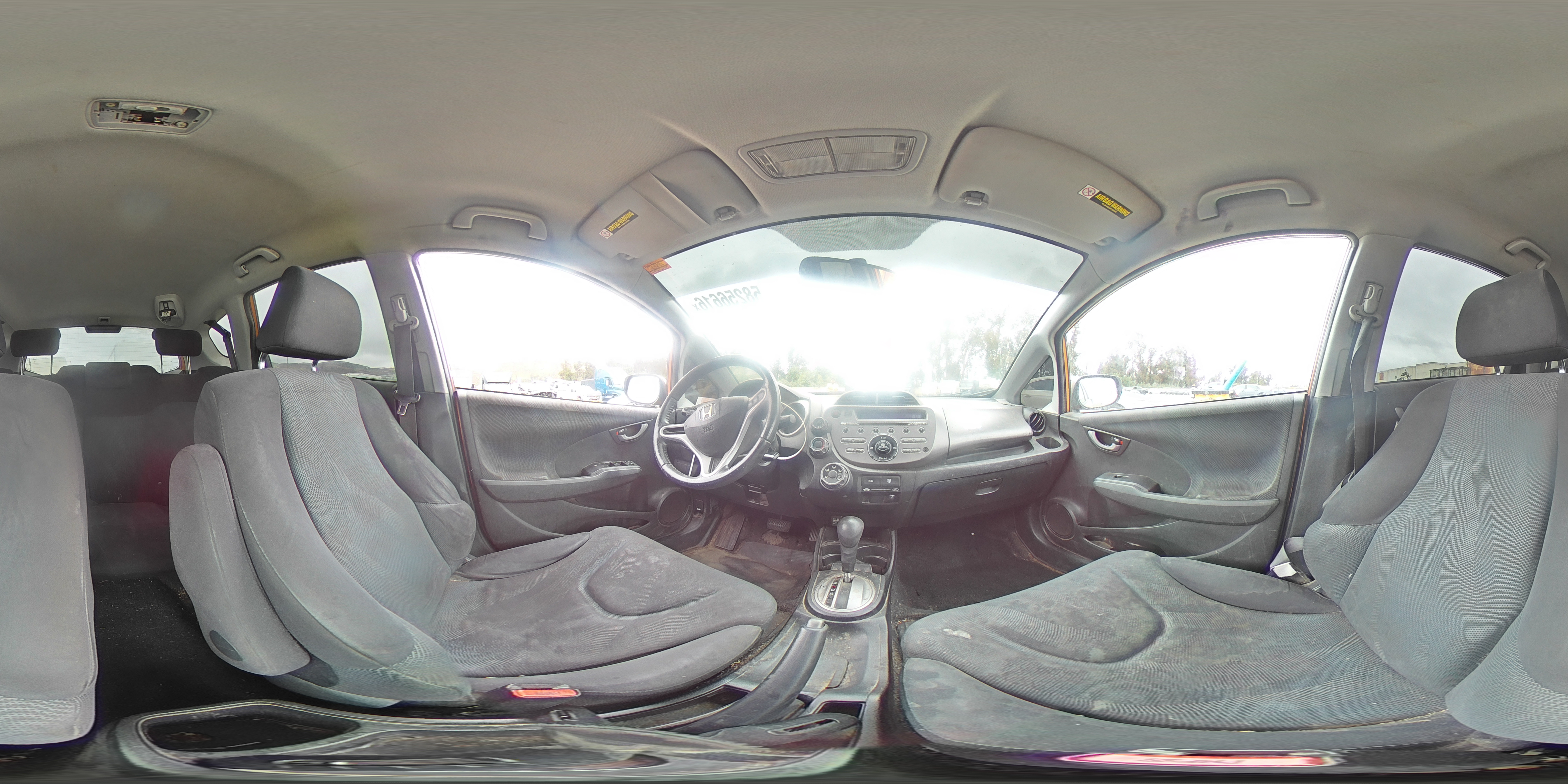 2010 Honda Fit Sport Оранжевый vin: JHMGE8H46AS021560