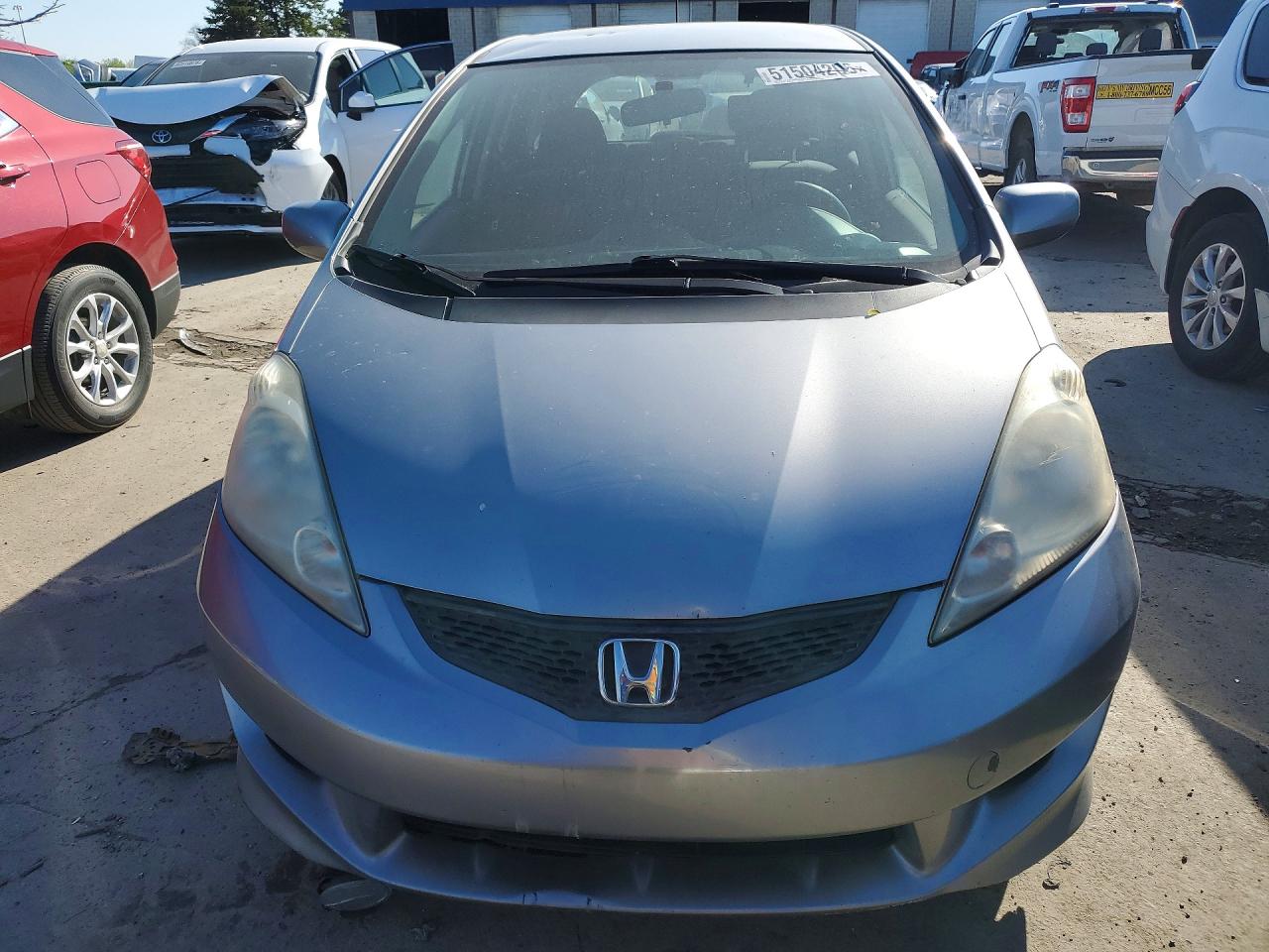 2010 Honda Fit Sport Silver vin: JHMGE8H46AS027665