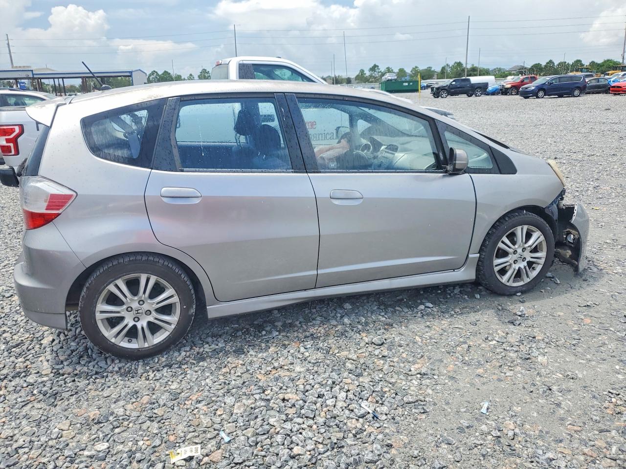 2010 Honda Fit Sport Silver vin: JHMGE8H47AC002235