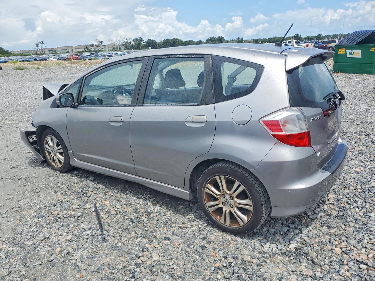 2010 Honda Fit Sport Silver vin: JHMGE8H47AC002235