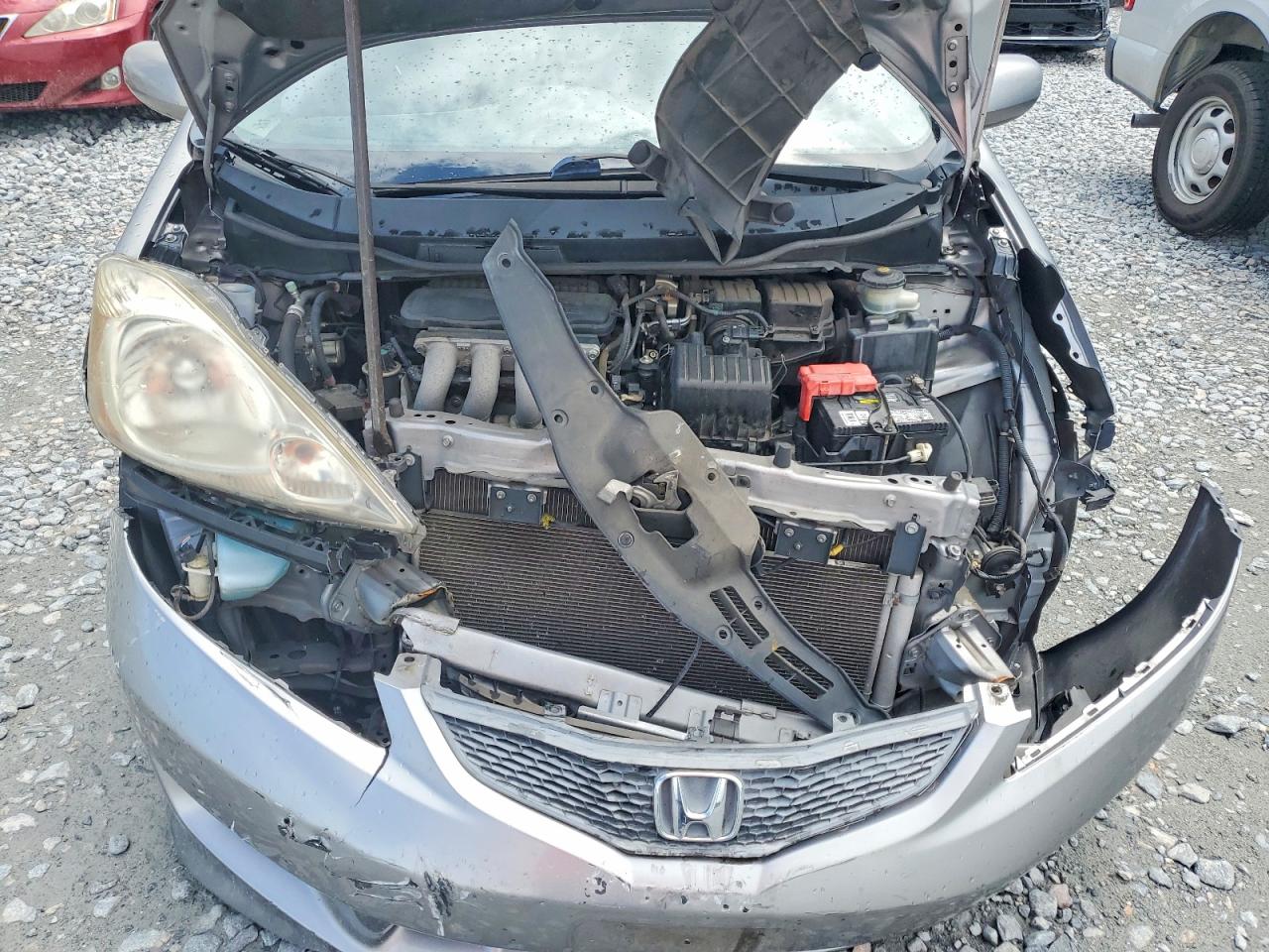 2010 Honda Fit Sport Silver vin: JHMGE8H47AC002235