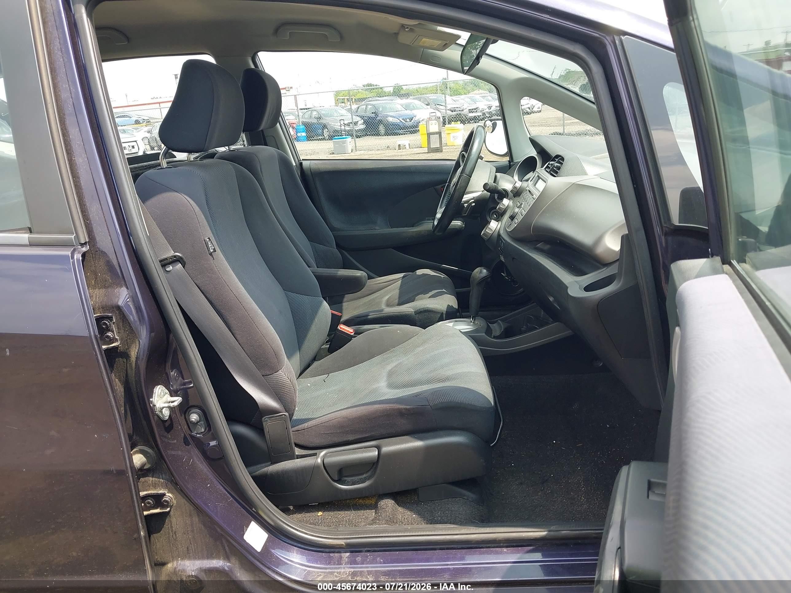 2010 Honda Fit Sport Blue vin: JHMGE8H47AC008519