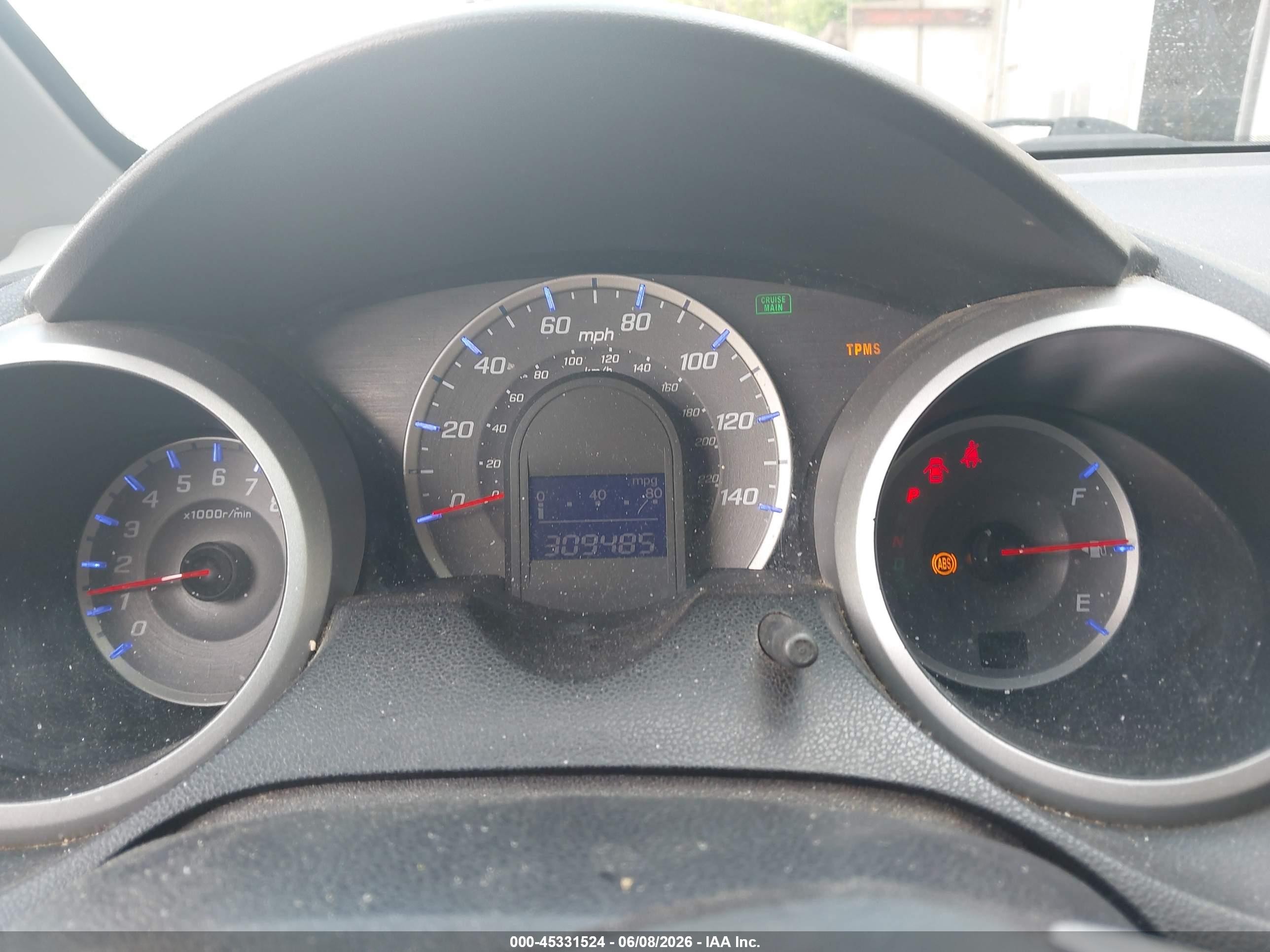 2010 Honda Fit Sport White vin: JHMGE8H47AC008844