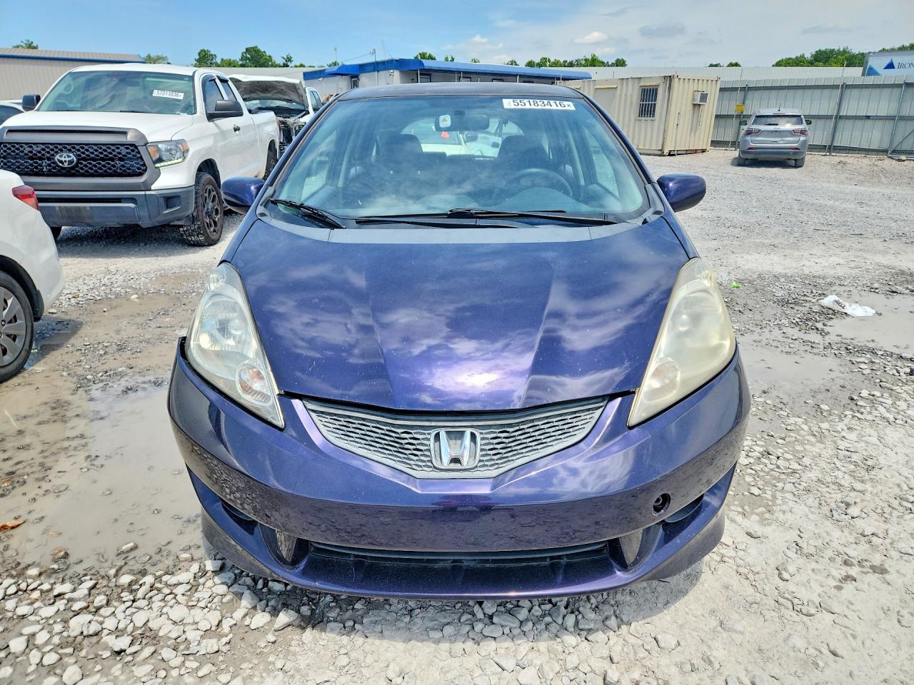 2010 Honda Fit Sport Purple vin: JHMGE8H47AC016457