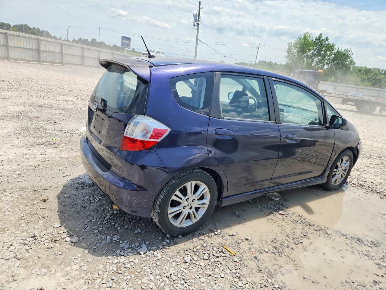 2010 Honda Fit Sport Purple vin: JHMGE8H47AC016457
