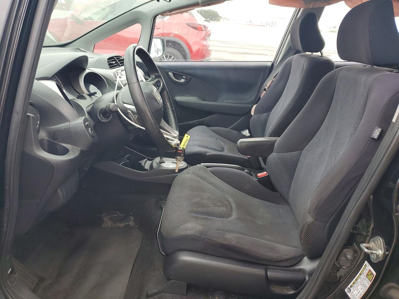 2010 Honda Fit Sport Black vin: JHMGE8H47AC024428