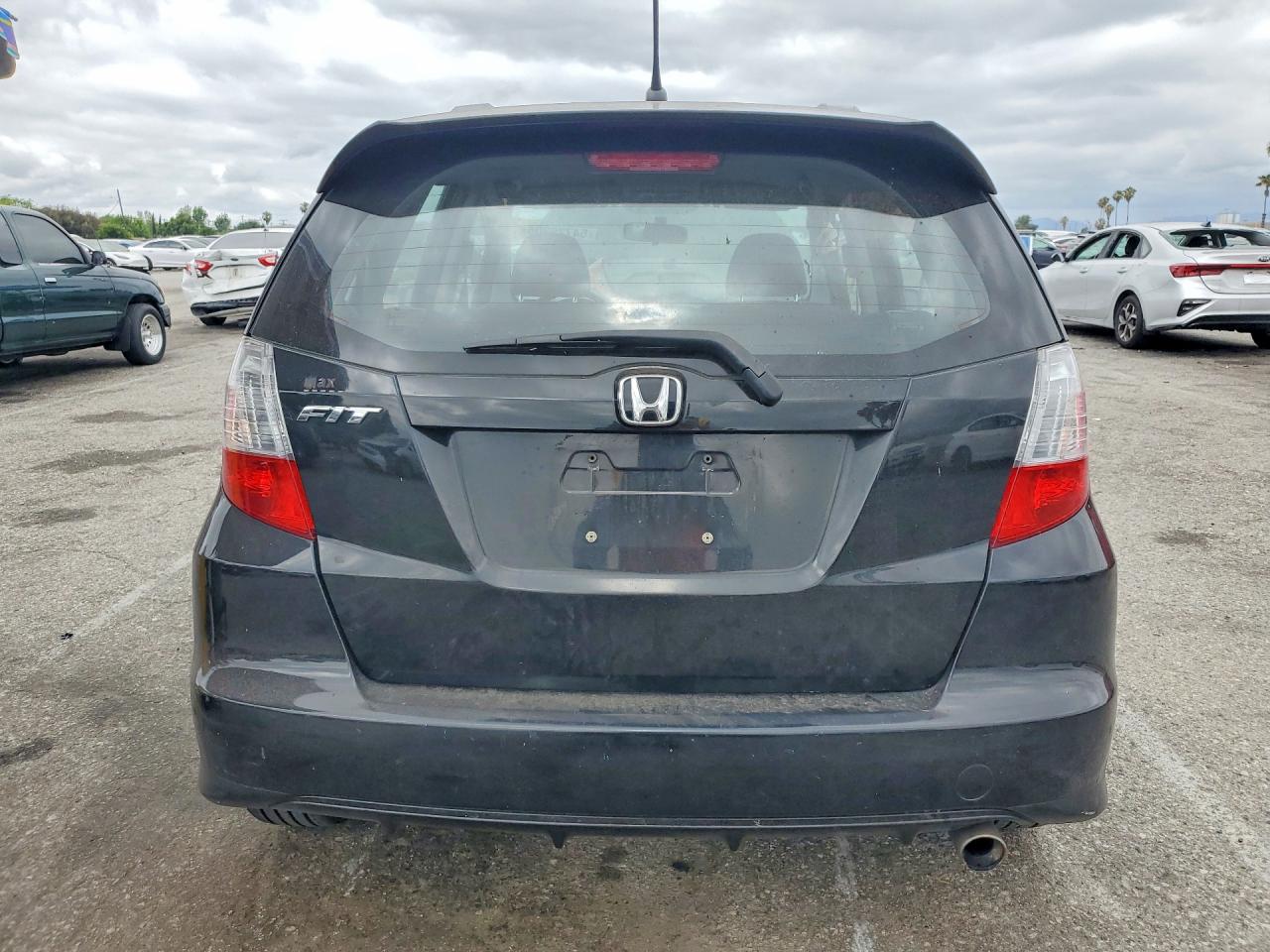 2010 Honda Fit Sport Black vin: JHMGE8H47AC024428