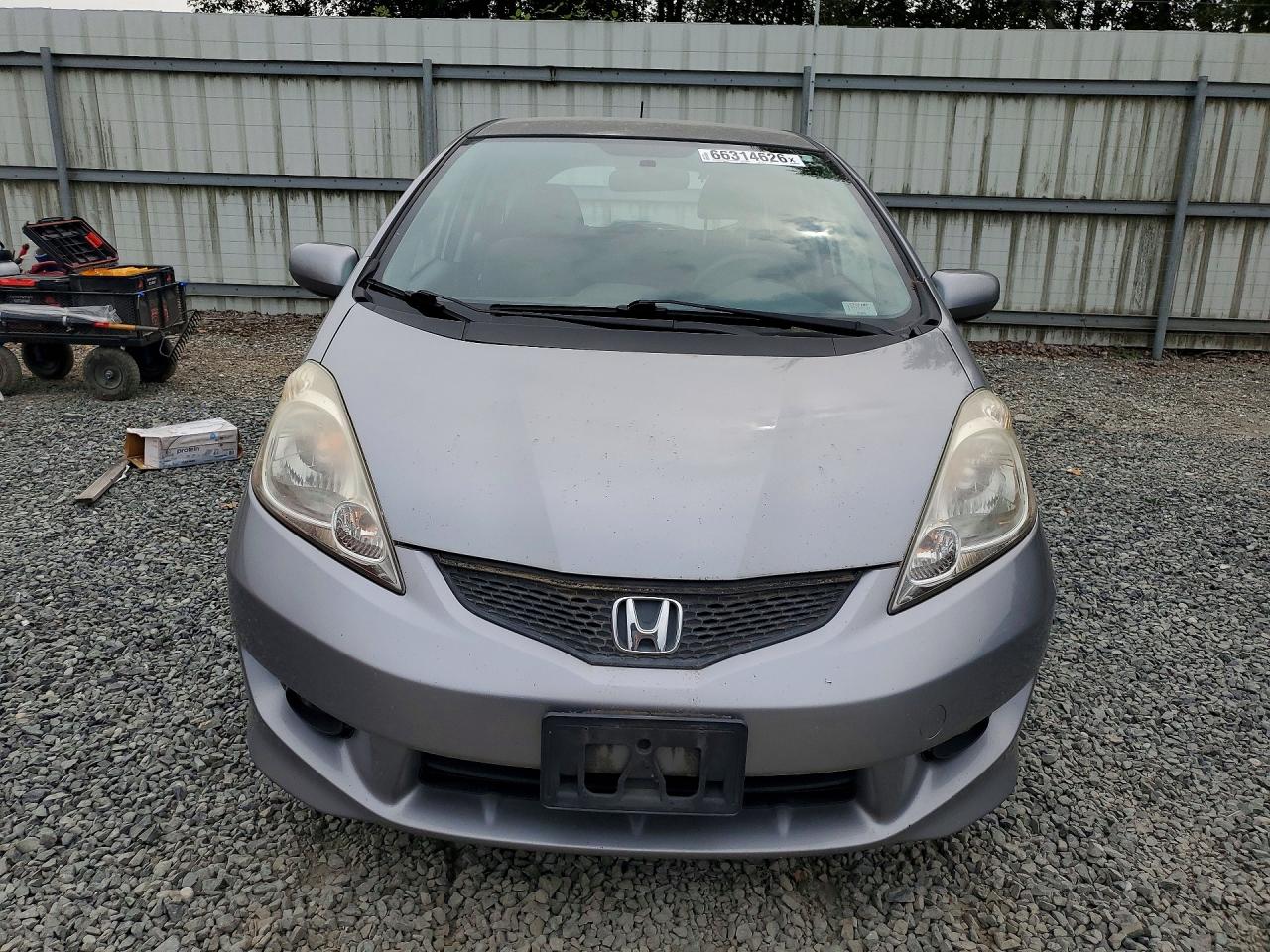 2010 Honda Fit Sport Silver vin: JHMGE8H47AC036496
