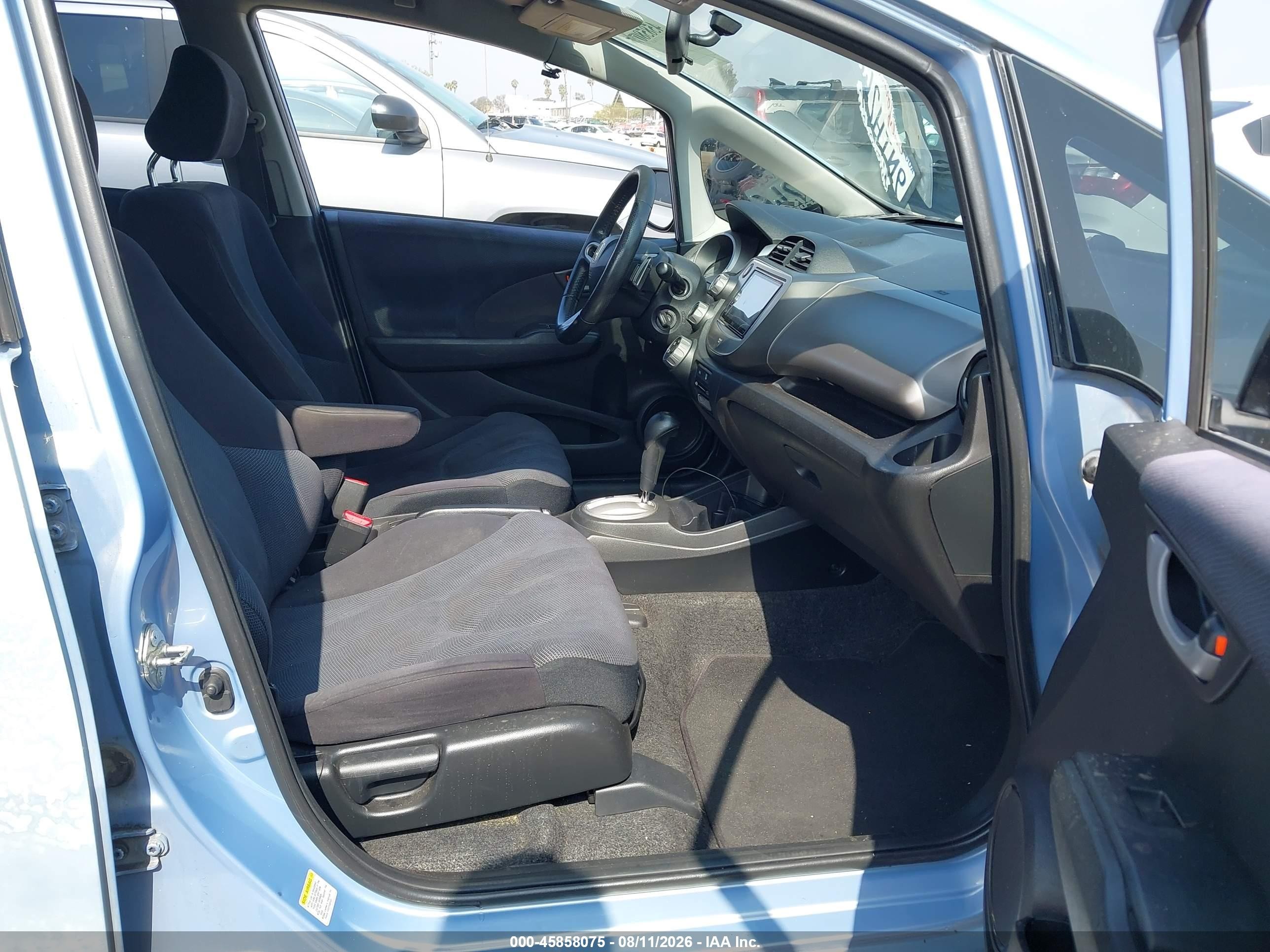 2010 Honda Fit Sport Blue vin: JHMGE8H47AC037342