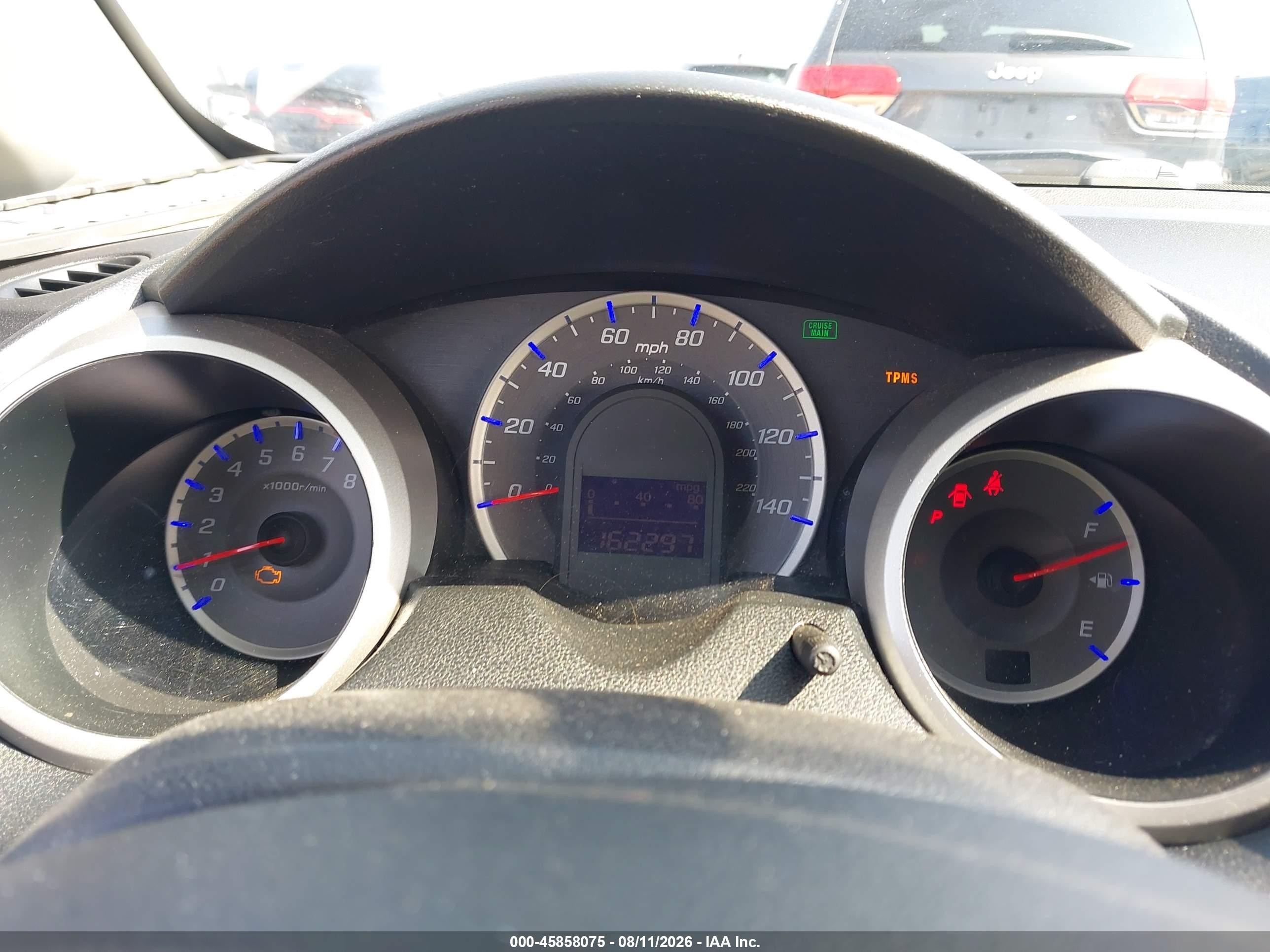 2010 Honda Fit Sport Blue vin: JHMGE8H47AC037342