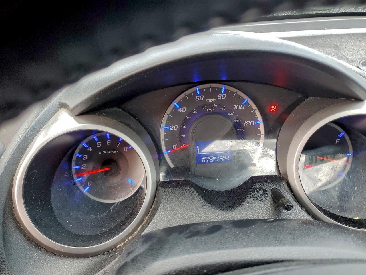 2010 Honda Fit Sport Blue vin: JHMGE8H47AS009241