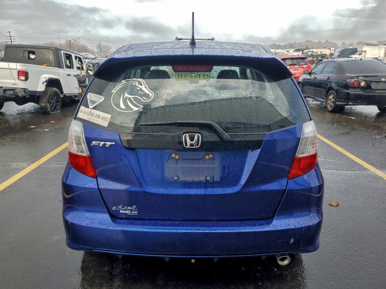 2010 Honda Fit Sport Blue vin: JHMGE8H47AS009241